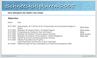 Schneeskulpturen 2008